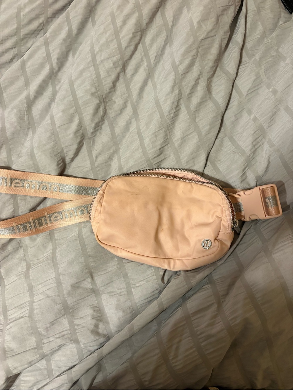 lululemon athletica Peach Crossbody Belt Bag